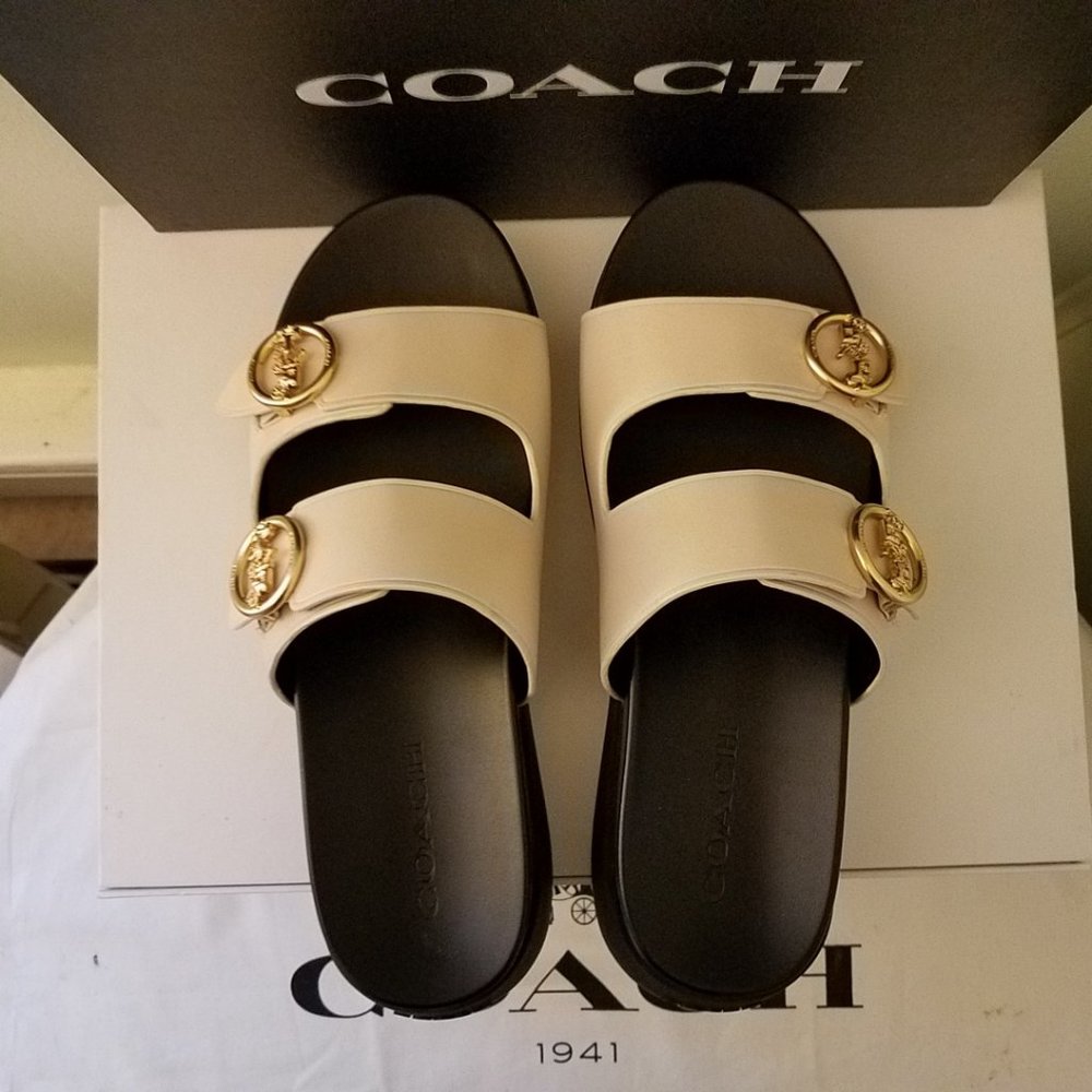 $128 *NEW* COACH (Chalk) Gable - Picture 5 of 16